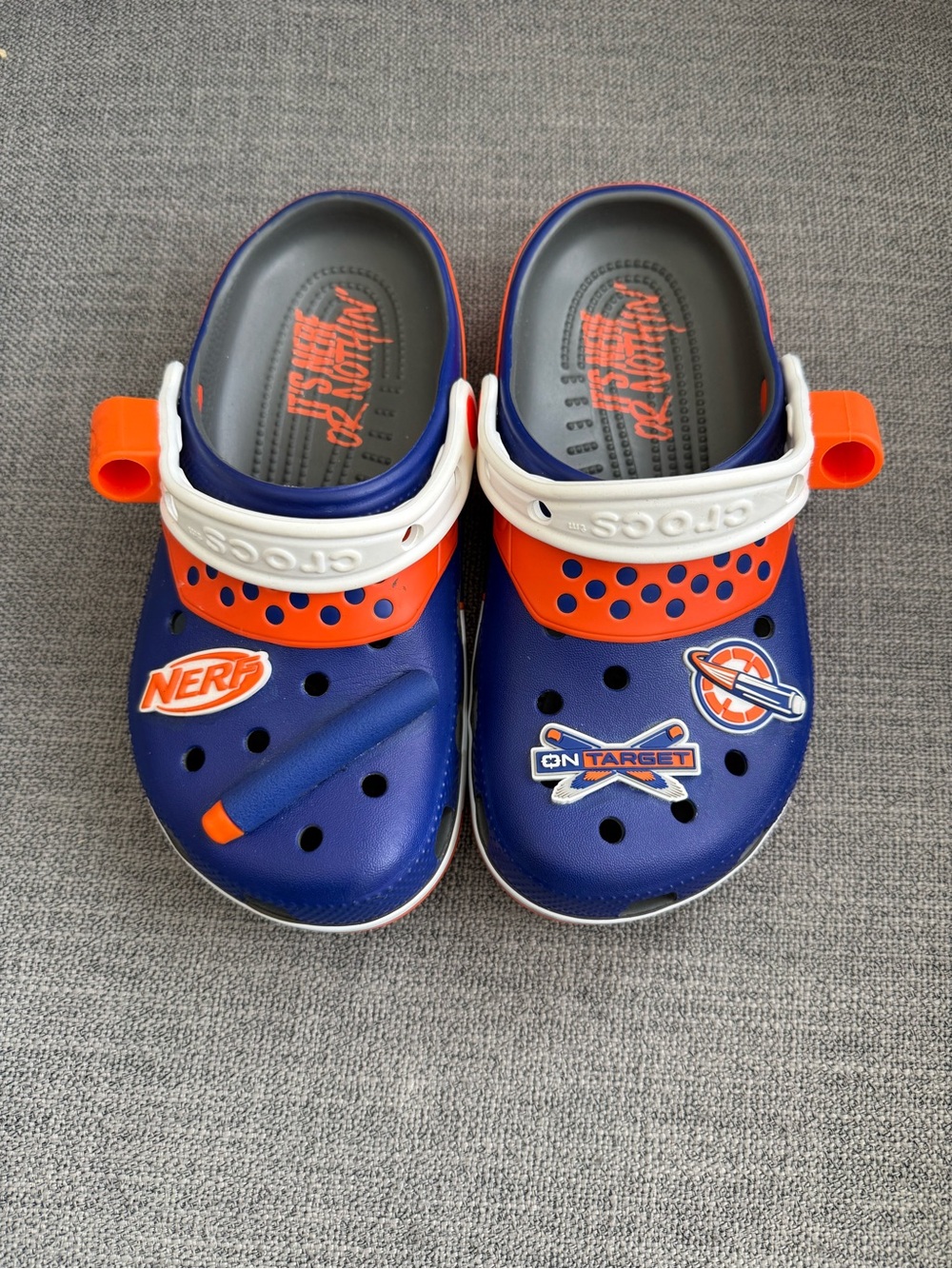 Crocs Kids' Nerf Classic Clogs Size 3